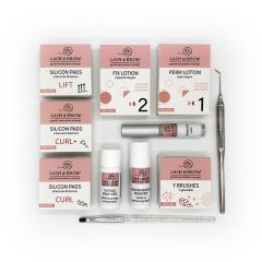 Set za vihanje trepalnic "START" LASH&BROW